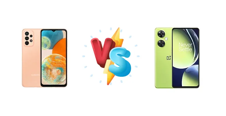 Samsung Galaxy A23 5G vs OnePlus Nord CE 3 Lite