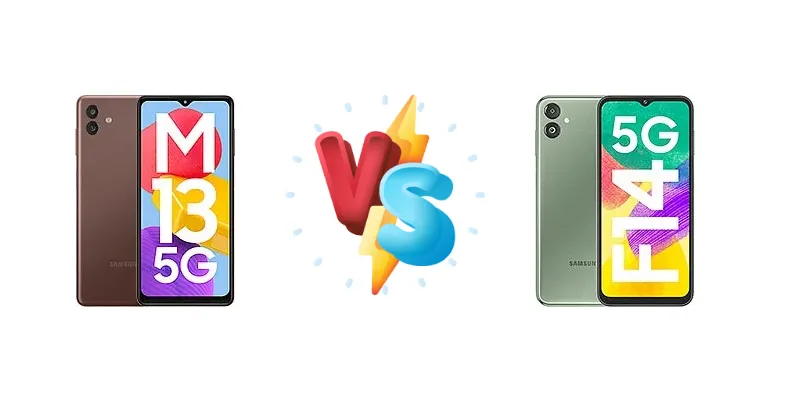 Samsung Galaxy M13 5G vs Samsung Galaxy F14