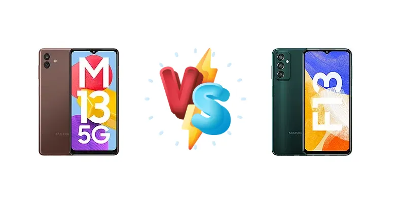 Samsung Galaxy M13 5G vs Samsung Galaxy F13