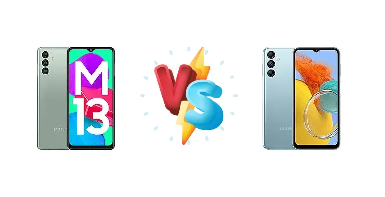 Samsung Galaxy M13 (India) vs Samsung Galaxy M14