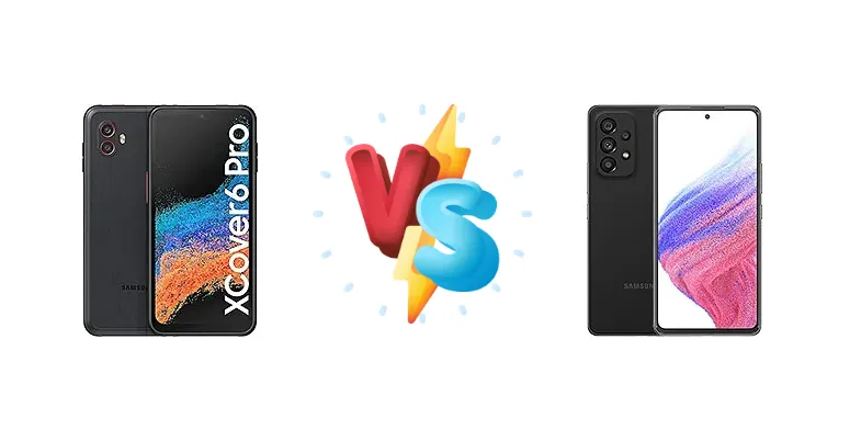 XCover6 Pro vs A53 5G: Rugged vs. Refined