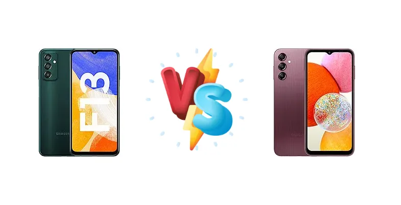 Samsung Galaxy F13 vs Samsung Galaxy A14