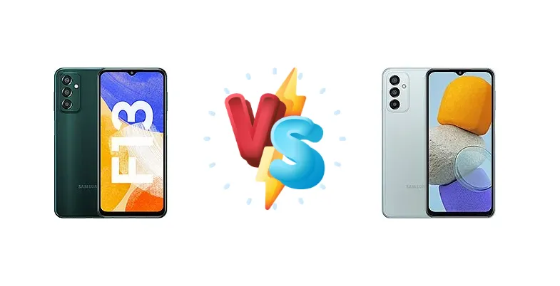 Samsung Galaxy F13 vs Samsung Galaxy F23