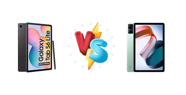 Samsung Galaxy Tab S6 Lite (2022) vs Xiaomi Redmi Pad