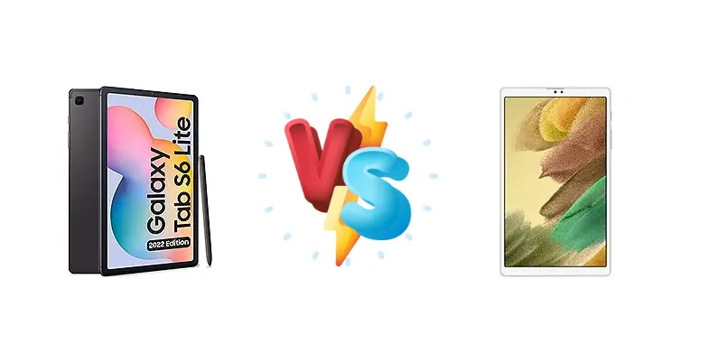 Samsung Galaxy Tab S6 Lite (2022) vs Samsung Galaxy Tab A7 Lite