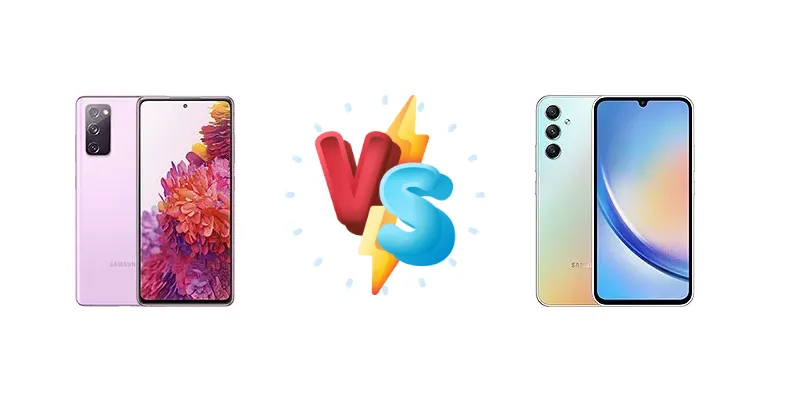 Samsung Galaxy S20 FE 2022 vs Samsung Galaxy A34