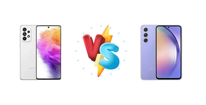 Samsung Galaxy A73 5G vs Samsung Galaxy A54