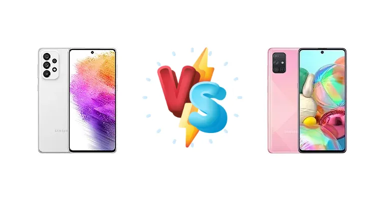 Samsung Galaxy A73 5G vs Samsung Galaxy A71