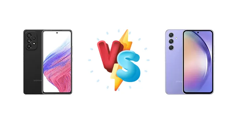Samsung Galaxy A53 5G vs Samsung Galaxy A54