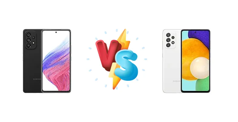 Samsung Galaxy A53 5G vs Samsung Galaxy A52 5G