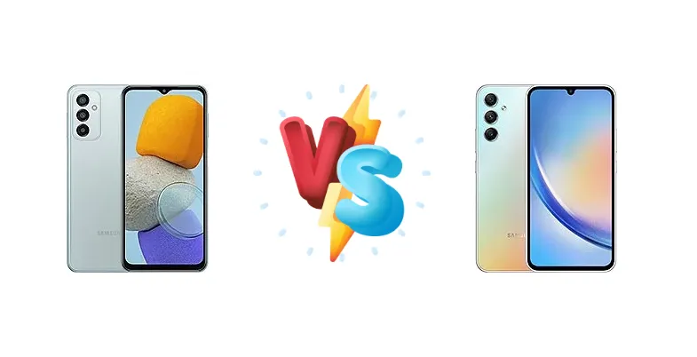 Samsung Galaxy F23 vs Samsung Galaxy A34