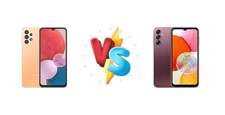 Samsung Galaxy A13 vs Samsung Galaxy A14