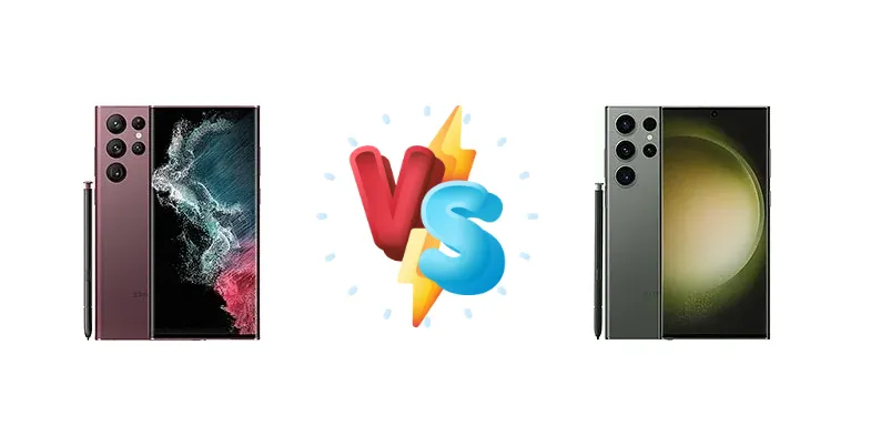 Samsung Galaxy S22 Ultra 5G vs Samsung Galaxy S23 Ultra