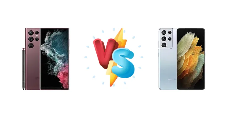 Samsung Galaxy S22 Ultra 5G vs Samsung Galaxy S21 Ultra 5G