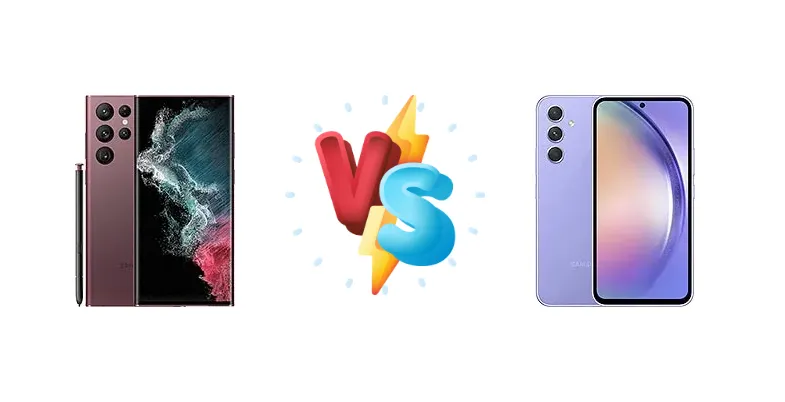Samsung Galaxy S22 Ultra 5G vs Samsung Galaxy A54