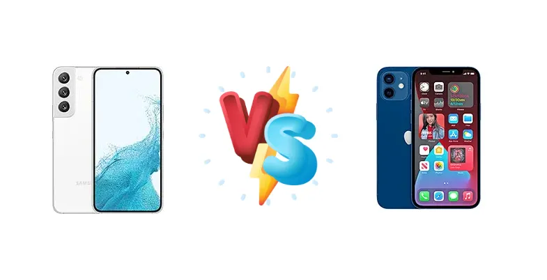 Samsung Galaxy S22 5G vs Apple iPhone 12