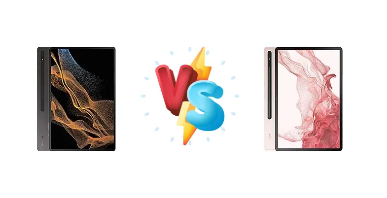 Samsung Galaxy Tab S8 Ultra vs Samsung Galaxy Tab S8+