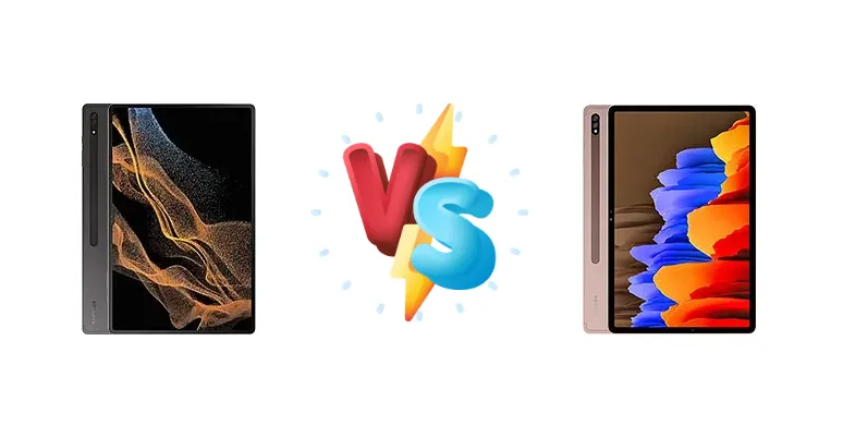 Samsung Galaxy Tab S8 Ultra vs Samsung Galaxy Tab S7+