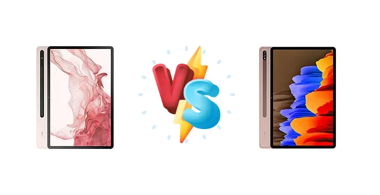 Samsung Galaxy Tab S8+ vs Samsung Galaxy Tab S7+