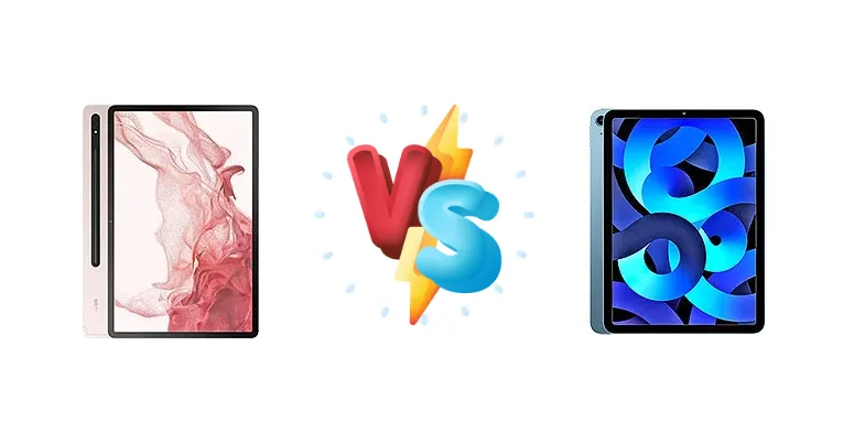 Samsung Galaxy Tab S8+ vs Apple iPad Air (2022)