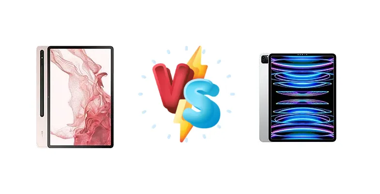 Samsung Galaxy Tab S8+ vs Apple iPad Pro 12.9 (2022)