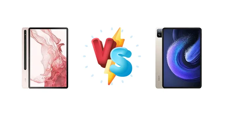 Samsung Galaxy Tab S8+ vs Xiaomi Pad 6 Pro