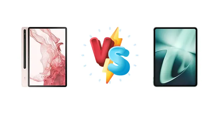 Samsung Galaxy Tab S8+ vs OnePlus Pad