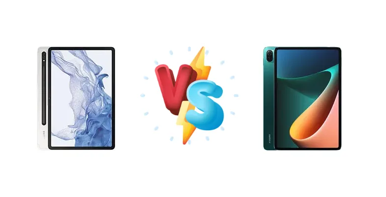Samsung Galaxy Tab S8 vs Xiaomi Pad 5