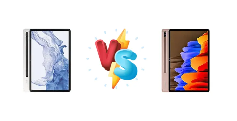 Samsung Galaxy Tab S8 vs Samsung Galaxy Tab S7+
