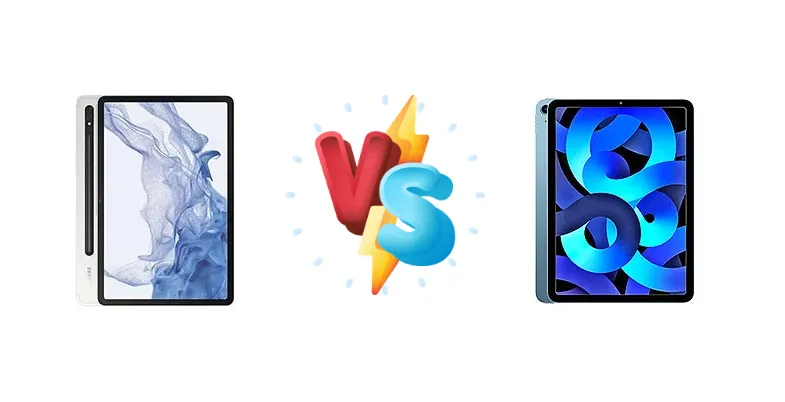 Samsung Galaxy Tab S8 vs Apple iPad Air (2022)