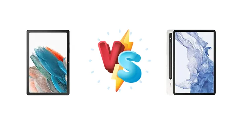 Samsung Galaxy Tab A8 10.5 (2021) vs Samsung Galaxy Tab S8