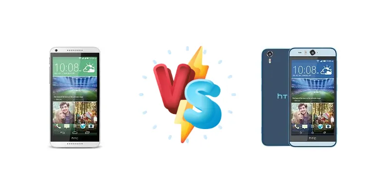HTC Desire 816G dual sim vs HTC Desire Eye