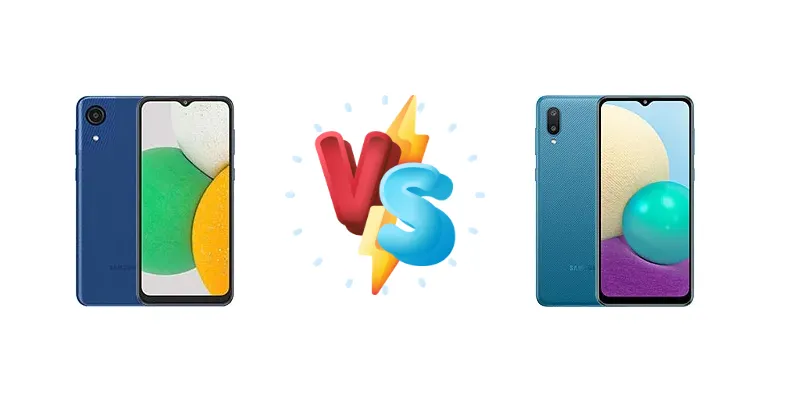 Samsung Galaxy A03 Core vs Samsung Galaxy A02
