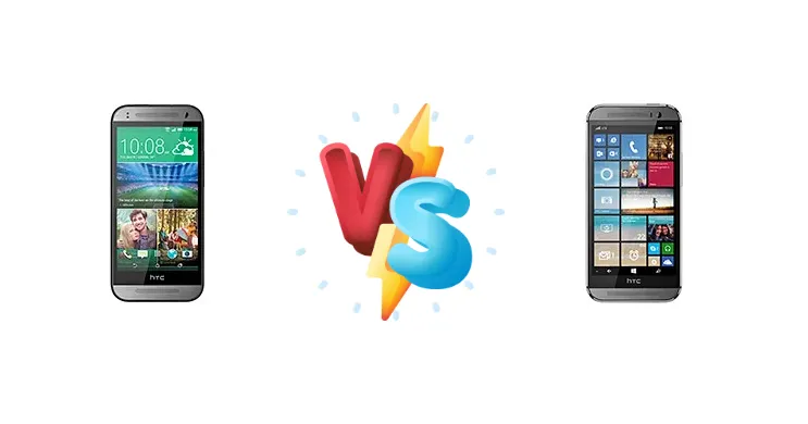 HTC One mini 2 vs HTC One (M8) for Windows (CDMA)
