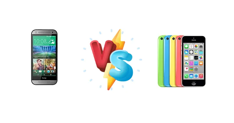 HTC One mini 2 vs Apple iPhone 5c