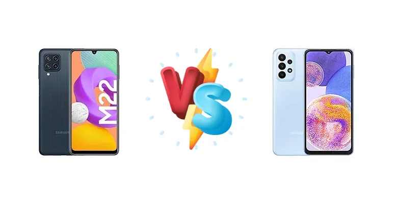 Samsung Galaxy M22 vs Samsung Galaxy A23