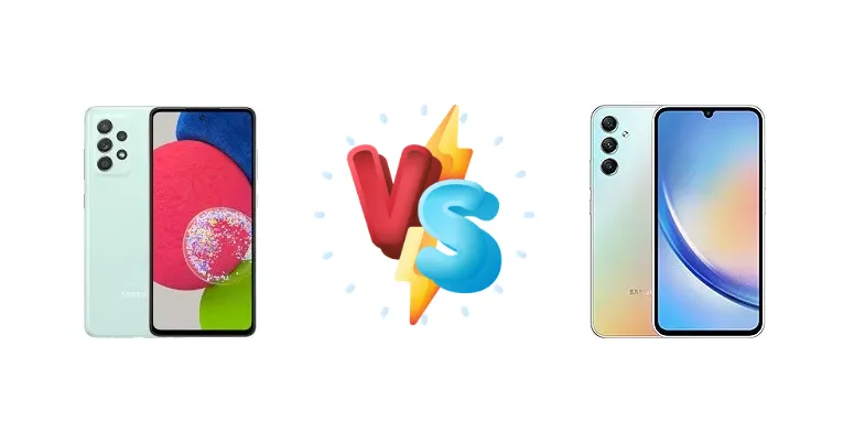Samsung Galaxy A52s 5G vs Samsung Galaxy A34