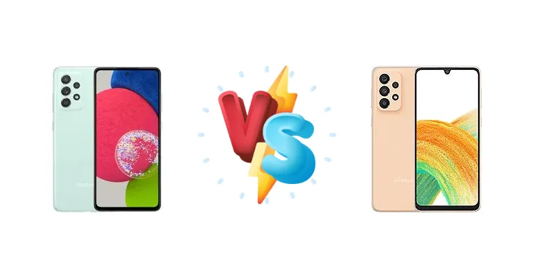 Samsung Galaxy A52s 5G vs Samsung Galaxy A33 5G