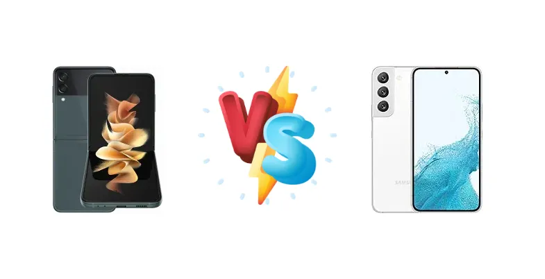 Samsung Galaxy Z Flip3 5G vs Samsung Galaxy S22 5G