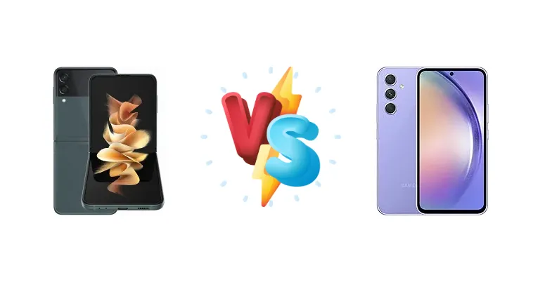 Samsung Galaxy Z Flip3 5G vs Samsung Galaxy A54