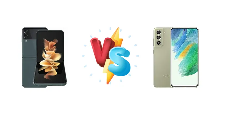 Samsung Galaxy Z Flip3 5G vs Samsung Galaxy S21 FE 5G