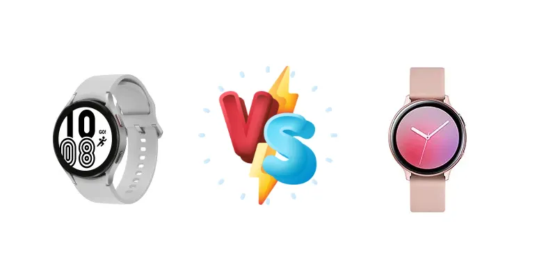 Samsung Galaxy Watch4 vs Samsung Galaxy Watch Active2 Aluminum