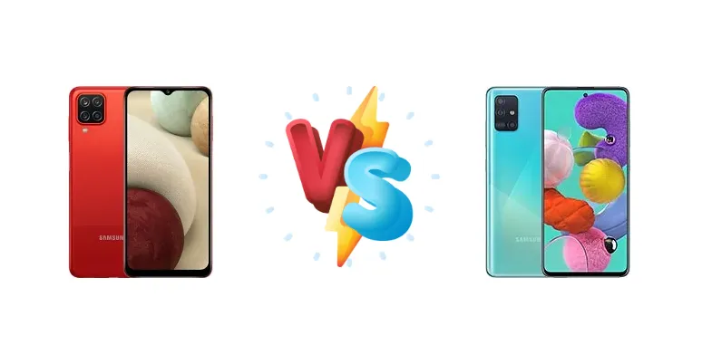 Samsung Galaxy A12 Nacho vs Samsung Galaxy A51