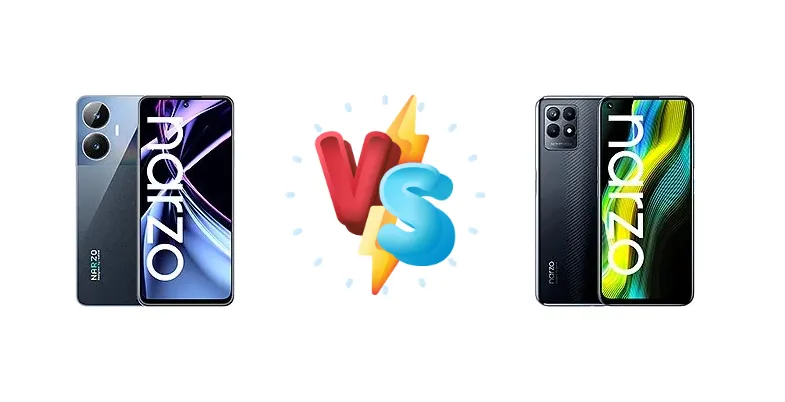 Realme Narzo N55 vs Realme Narzo 50