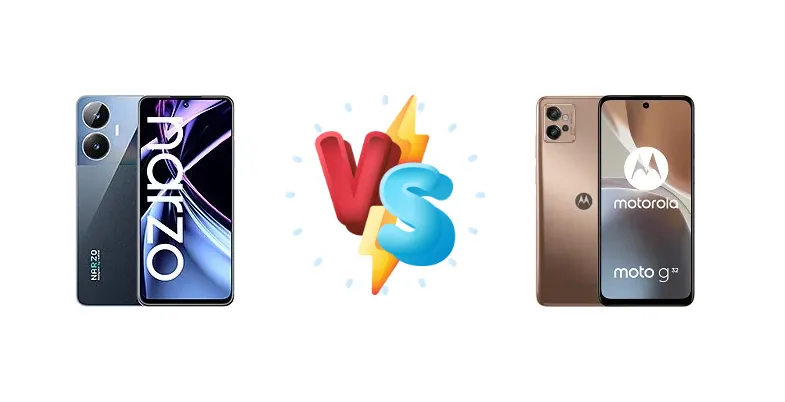 Realme Narzo N55 vs Motorola Moto G32