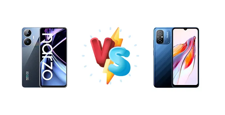 Realme Narzo N55 vs Xiaomi Redmi 12C