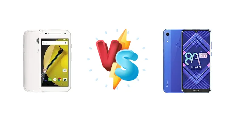 Motorola Moto E Dual SIM (2nd gen) vs Honor 8A Pro