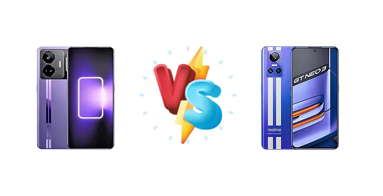 Realme GT Neo 5 240W vs Realme GT Neo 3