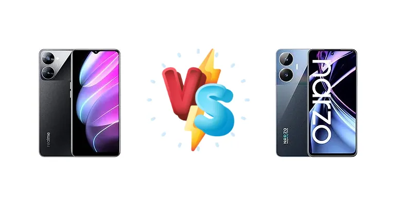 Realme V30 vs Realme Narzo N55