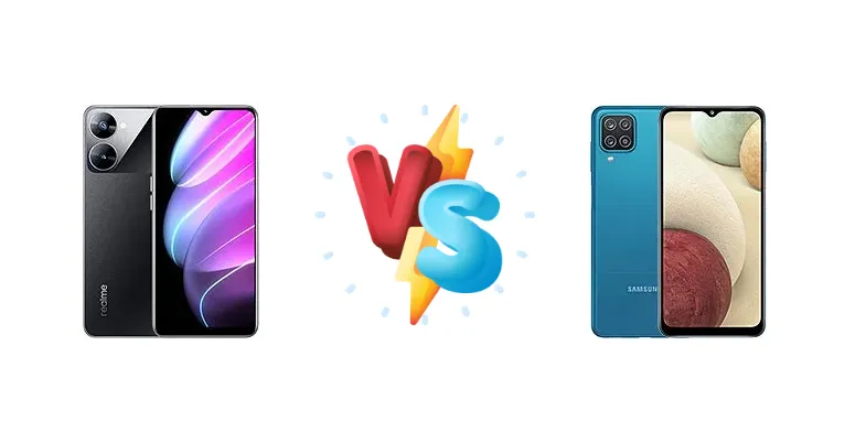 Realme V30 vs Samsung Galaxy A12